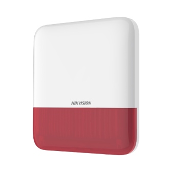 HIKVISION DSPS1EWBR (AX PRO) Wireless Siren with Red Strobe