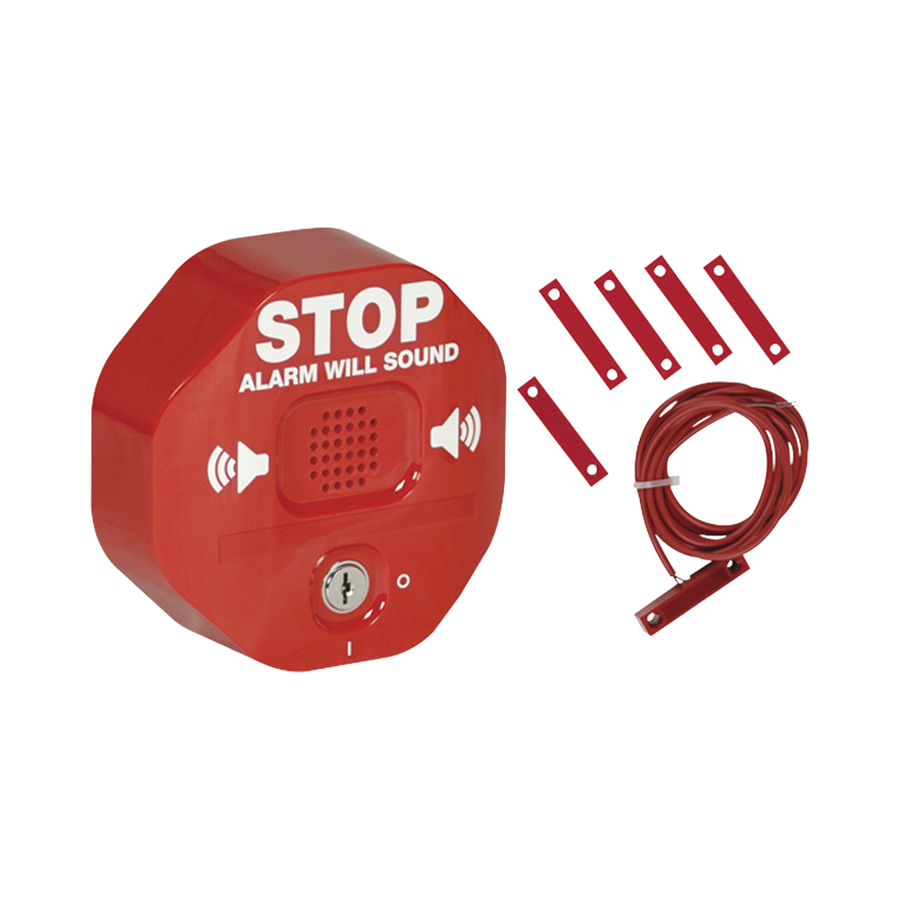 STI STI6402 Exit Stopper Multifunction Door Alarm for Double