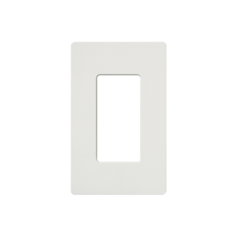 LUTRON ELECTRONICS SC1SW WALLPLATE 1 GNG WH-CW-1-WH