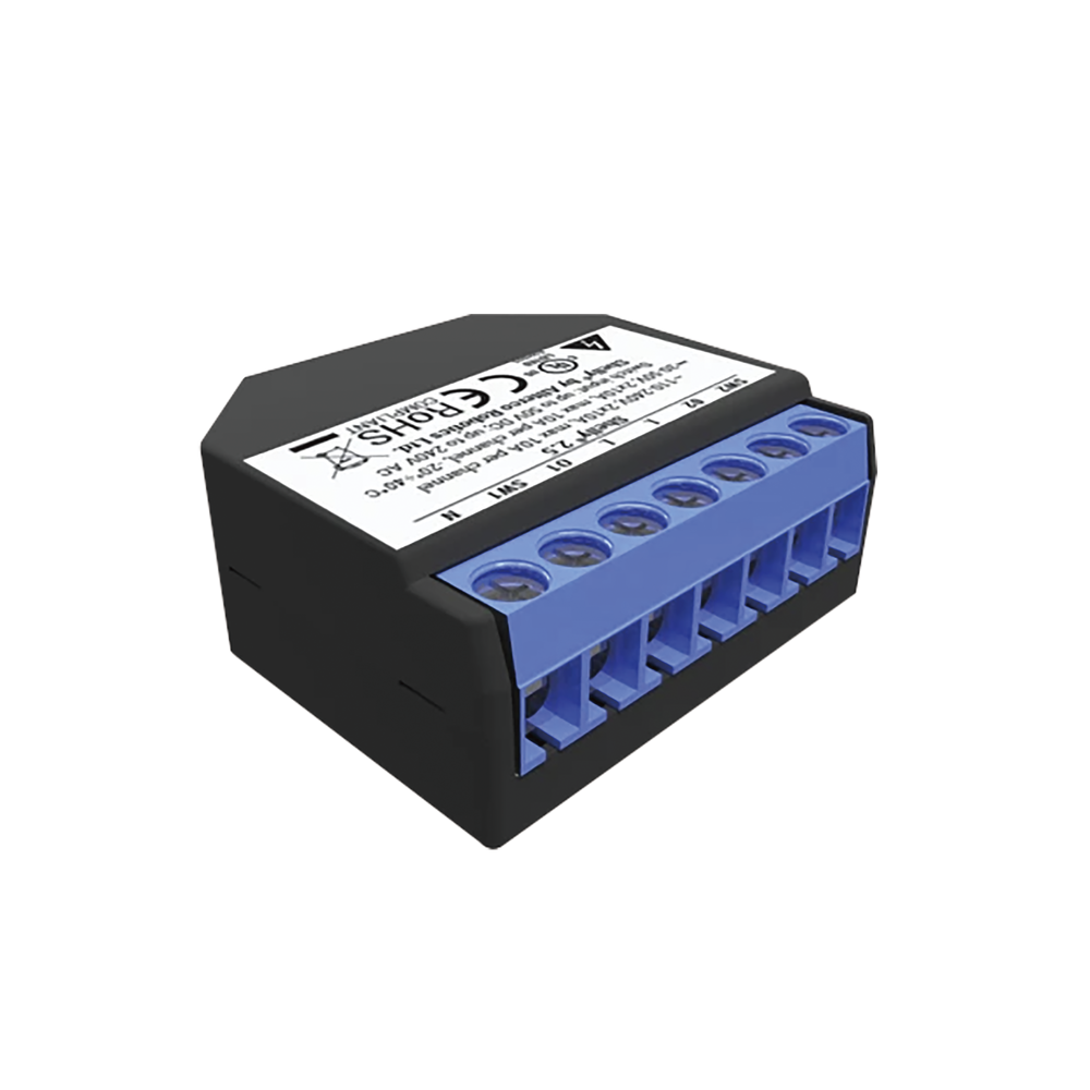 SHELLY SHELLY25UL Wi-Fi Operated 2-channel Relay & Roller Sh