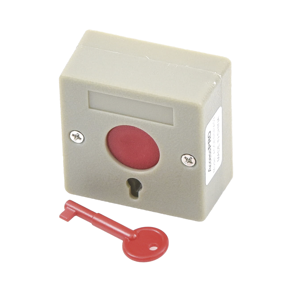 AccessPRO ACCESSPA53 Fireproof Panic Button / Reset with Key