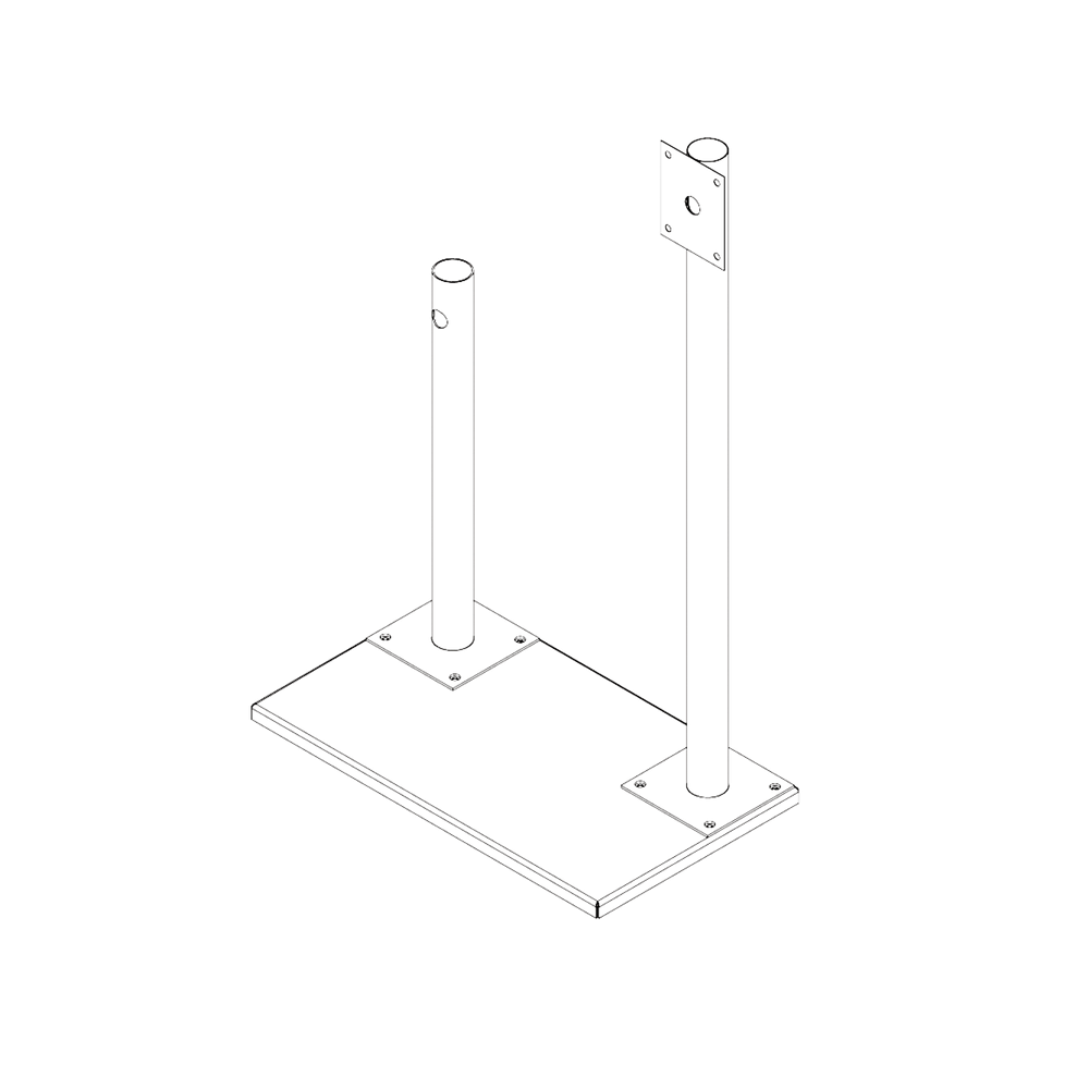 EPCOM INDUSTRIAL EXPOBASECAM Display Mouting for FORCE Anten