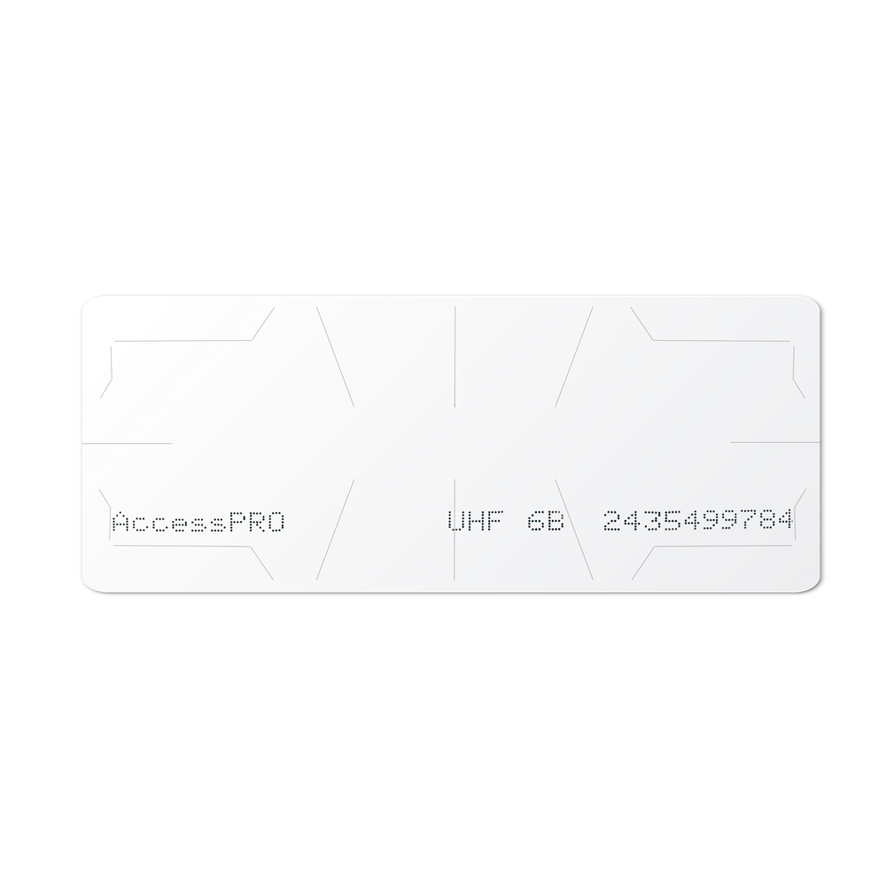 AccessPRO ACCESSTAG6B Label Tag UHF / ISO180006B / Adheres t