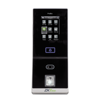 ZKTECO PROBIO GREEN LABEL Face Recognition with Fingerprint