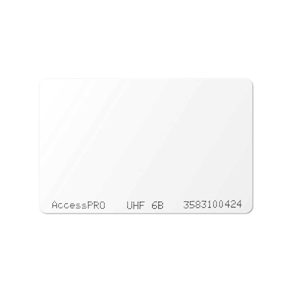 AccessPRO ACCESSCARD6B UHF Card for Long Range Readers 900 M
