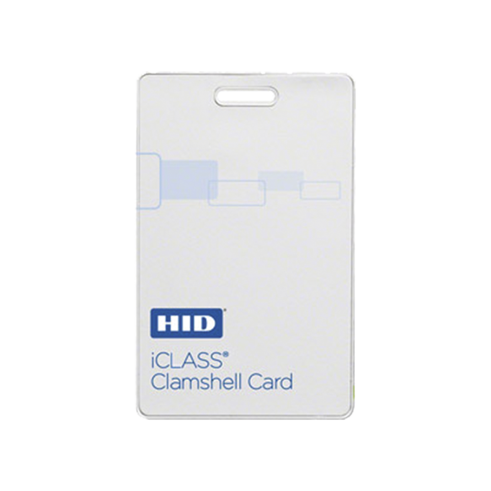 HID ICLASS2080 iClass Clamshell Card / 2 k memory / Lifetime