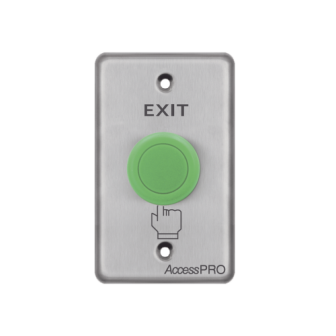 AccessPRO APBHVC Mushroom Type Green Exit Button