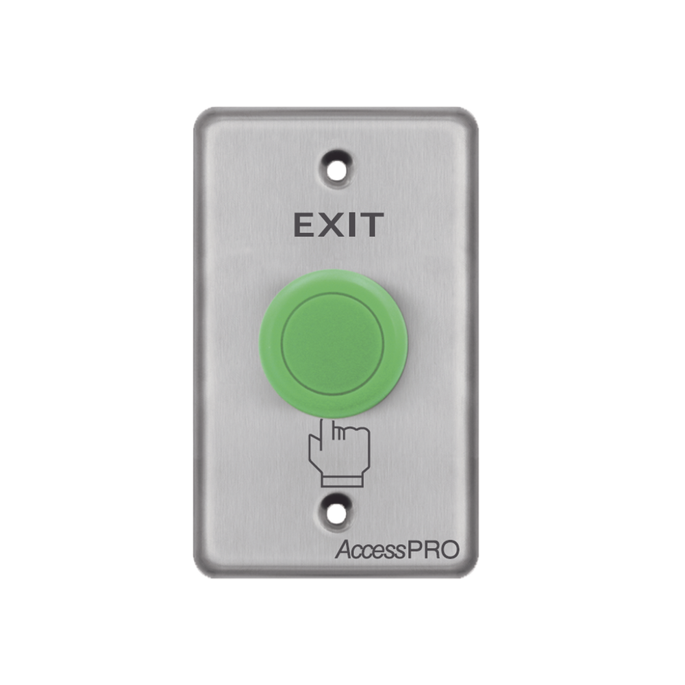 AccessPRO APBHVC Mushroom Type Green Exit Button