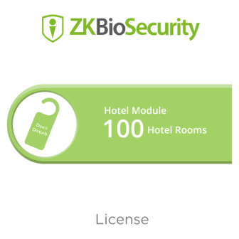 ZKTECO ZKBSHOTEL100 ZKBiosecurity license for hotel module u