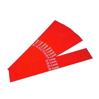 CAME 001G02809 Package of 20 red reflective adhesive strips