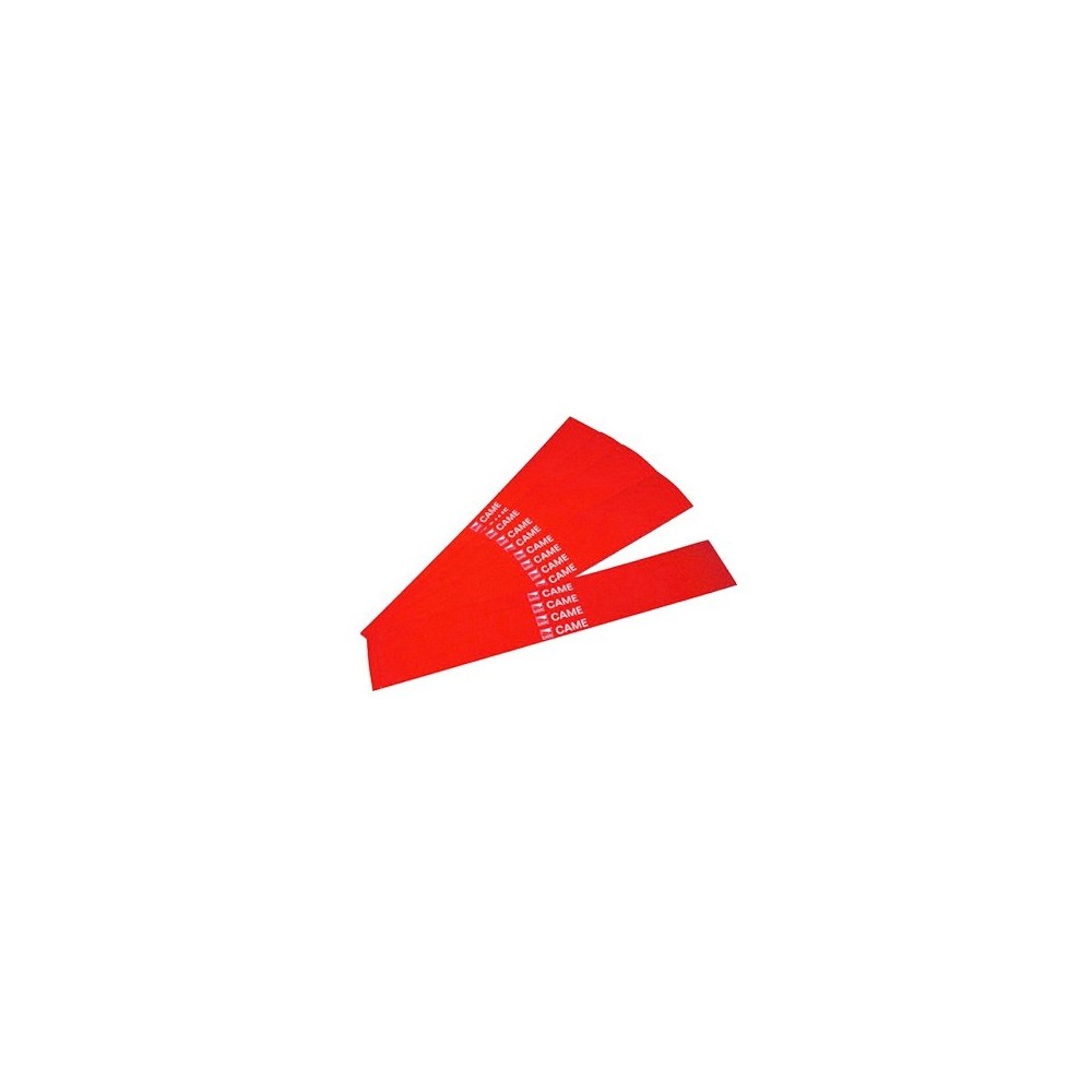 CAME 001G02809 Package of 20 red reflective adhesive strips