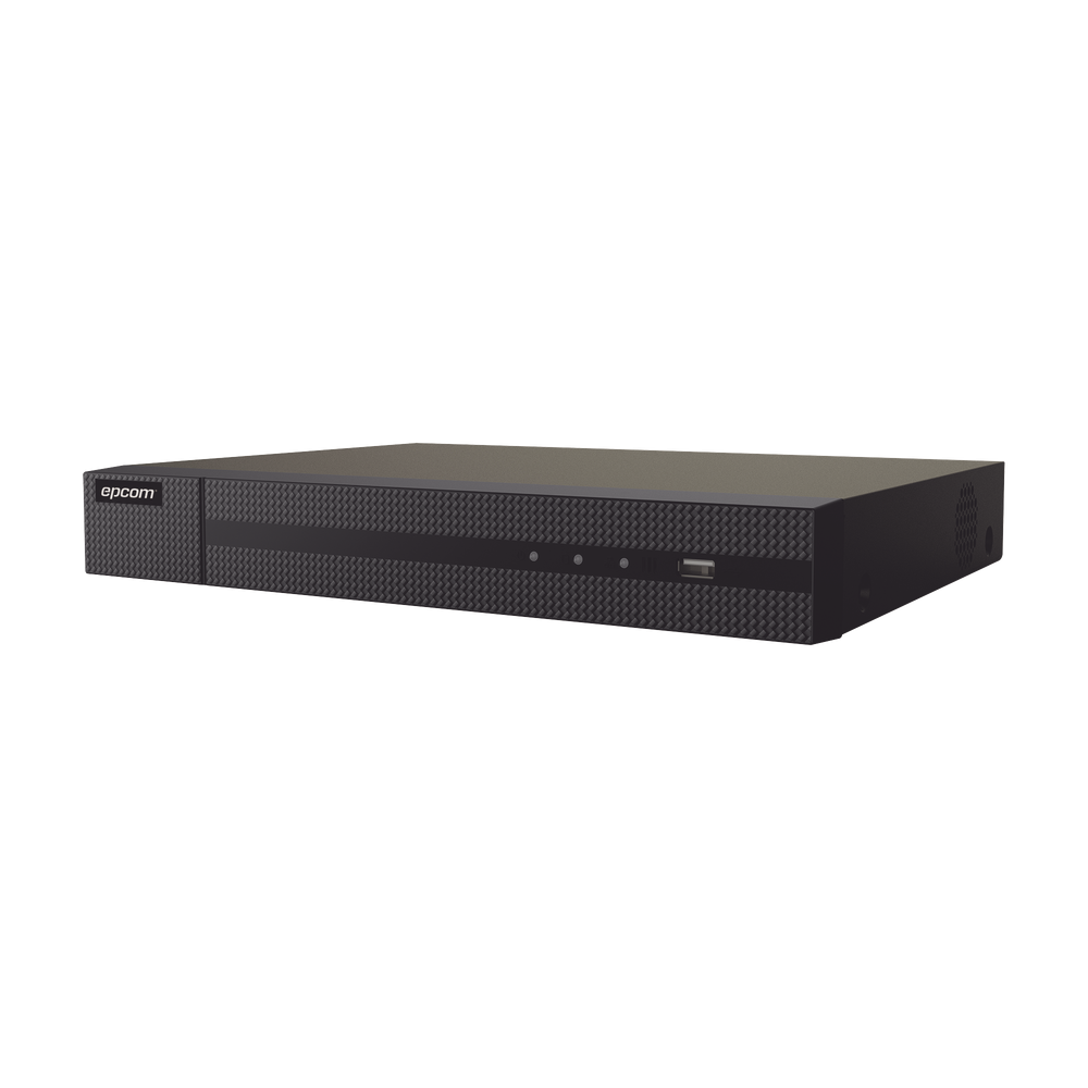 EPCOM XR18A8PH NVR 8MP / 8 IP Channel / 8 PoE Ports / 1 HDD