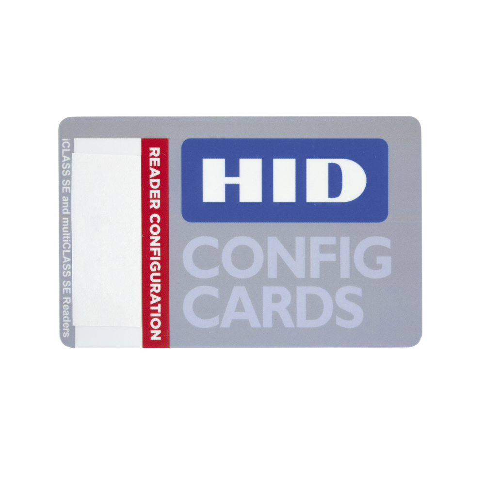 HID SEC9XCRD00003 Factory configuration Card (RPKx models)