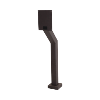 DKS DOORKING 1200037 Mounting Post Heavy-Duty Architectural