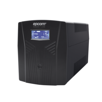 EPCOM EPU1500LCD2F 1500VA/900W UPS / 220Vac Input and Output