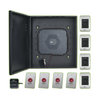 ZKTECO ATLAS460KITUS 4 Doors Biometric Access Control KIT /