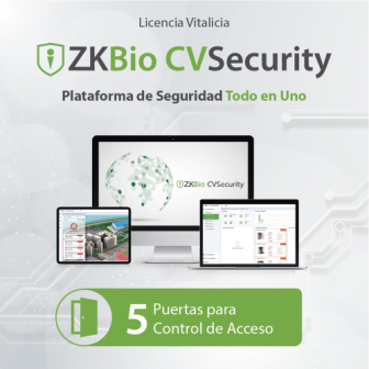 ZKTECO ZKCVACP5 ZKBio CVsecurity License Activates 5 Doors f