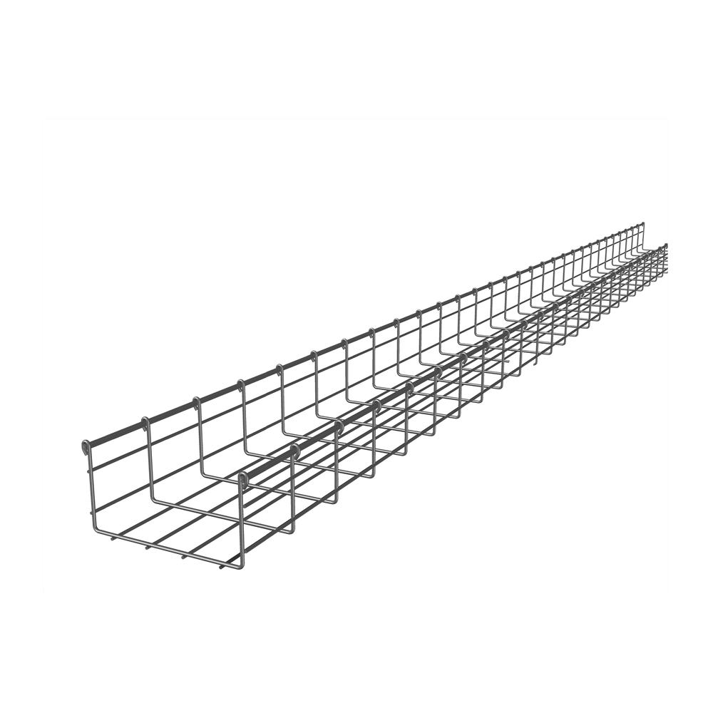 CHAROFIL CH105200EZ Wire Mesh Cable Tray 4.13/7.87 in (105/2