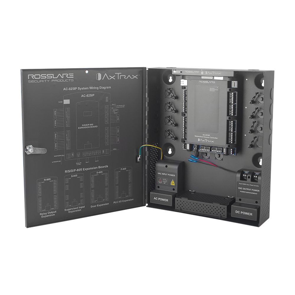 ROSSLARE AC825IPUUS 4 Reader Scalable Networked Access Contr