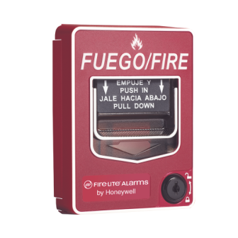 FIRE-LITE BG12LXSP Emergency Addressable Manual Pull Station