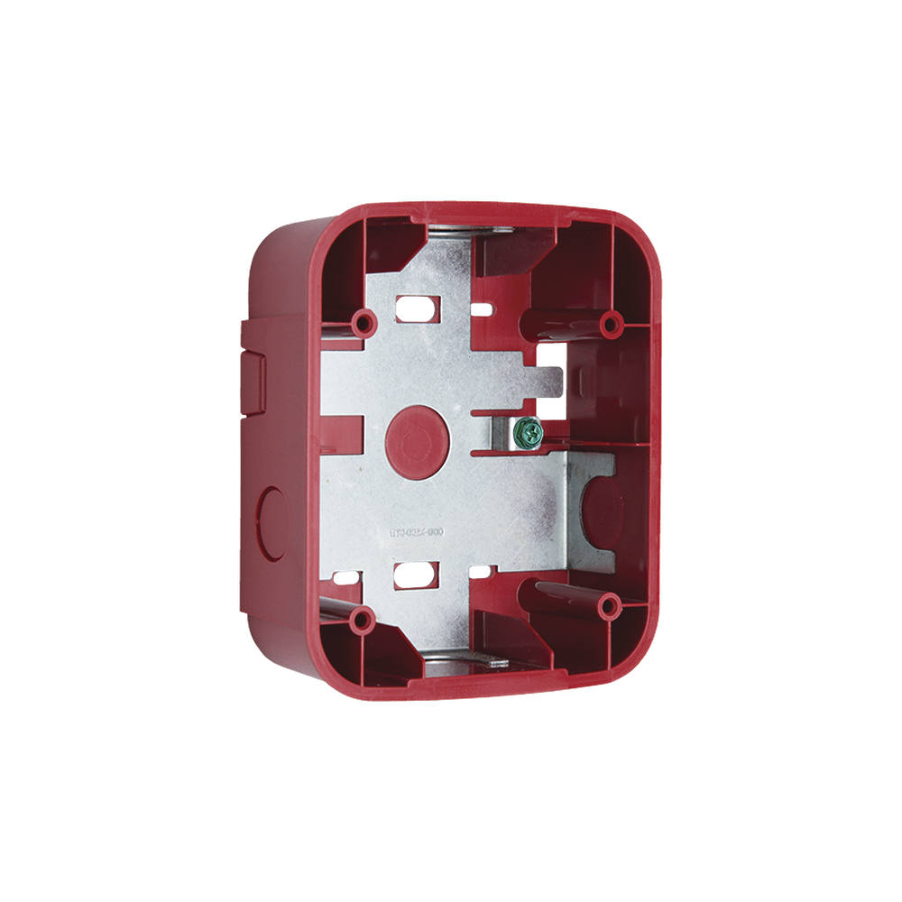 SYSTEM SENSOR SBBRL Red surface mount back box for wall inst