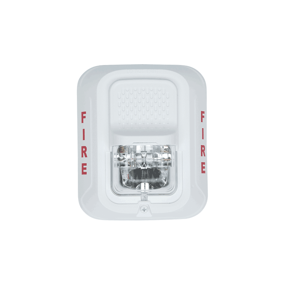 SYSTEM SENSOR SWL White wall-mount strobe with selectable st