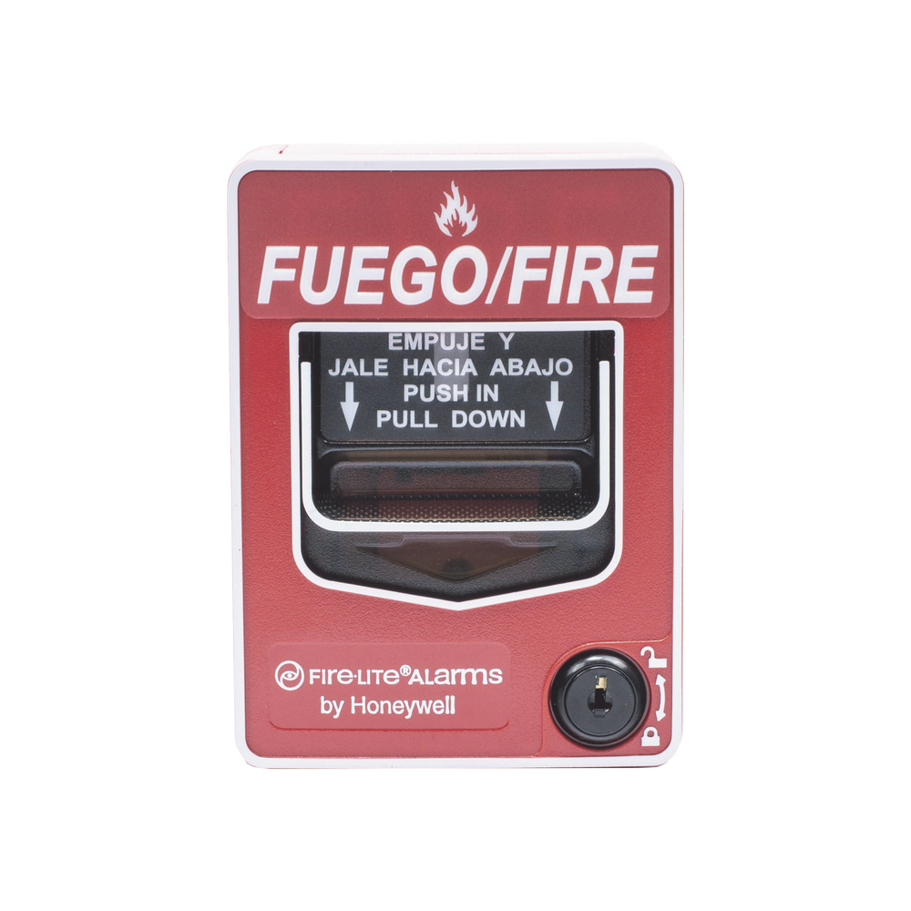 FIRE-LITE WBG12LXSP Wireless Addressable Pull Station Fire-L