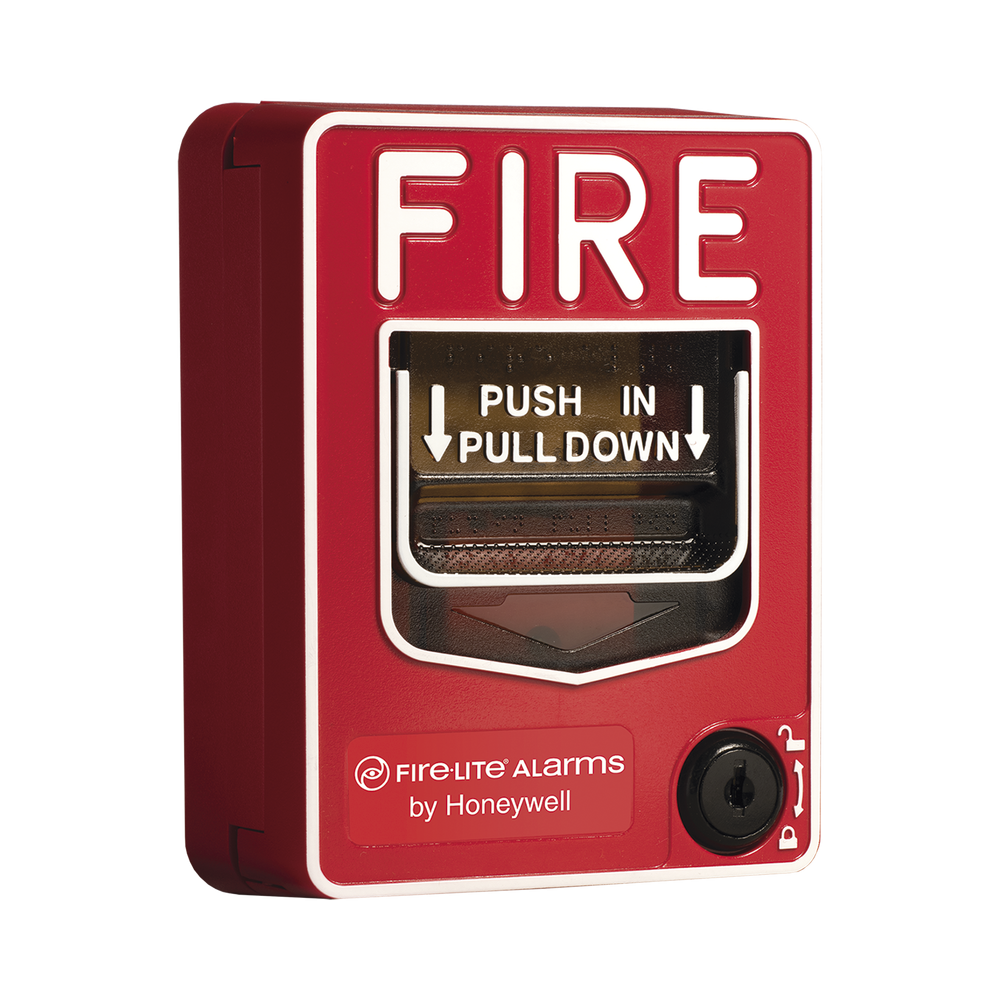 FIRE-LITE WBG12LX Wireless Addressable Pull Station Fire-Lit