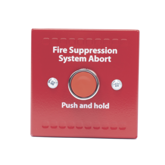 HOCHIKI HCVRASR Single Push Abort Switch for Fire Extinguish