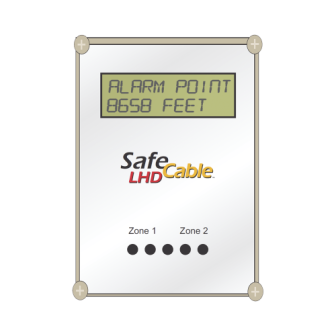 SAFE FIRE DETECTION INC. DLMZ2 Two Zone Distance Locator For