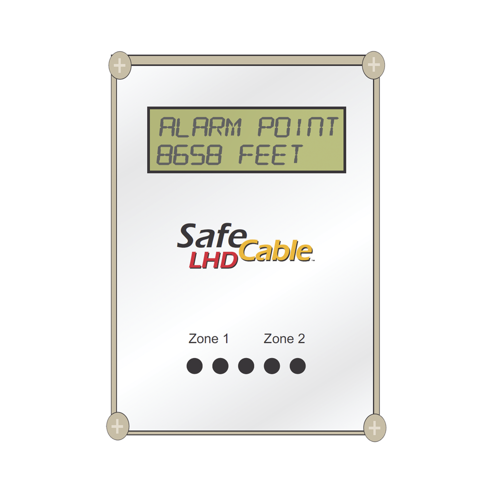 SAFE FIRE DETECTION INC. DLMZ2 Two Zone Distance Locator For