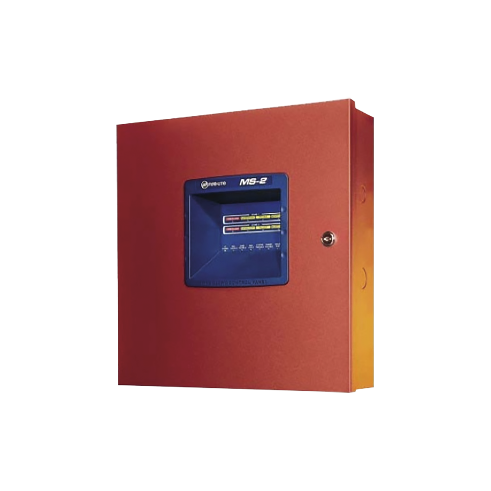 FIRE ALARMS INC. MS2L8 Two-Zone Conventional Fire Alarm Cont