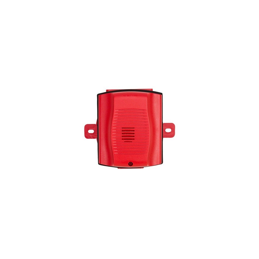 SYSTEM SENSOR HRK Red 12/24 volt horn for outdoor ceiling or