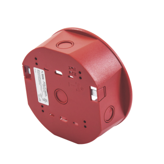 SYSTEM SENSOR SBBCRL Red surface mount back box for ceiling