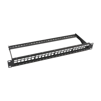 LINKEDPRO BY EPCOM LPPP23UTPBK24P Modular Patch Panel 24-por