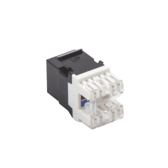 LINKEDPRO BY EPCOM LPKJ649BK Jack Module Keystone Cat6 with