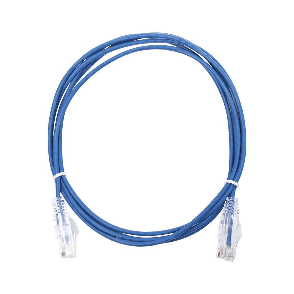 LINKEDPRO BY EPCOM LPUT6200BU28 Slim Patch Cord UTP Cat6 - 6