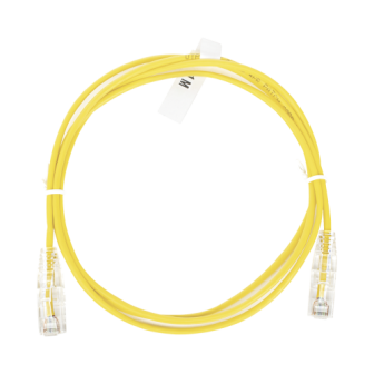 LINKEDPRO BY EPCOM LPUT6100YE28 Slim Patch Cord UTP Cat6 3 f