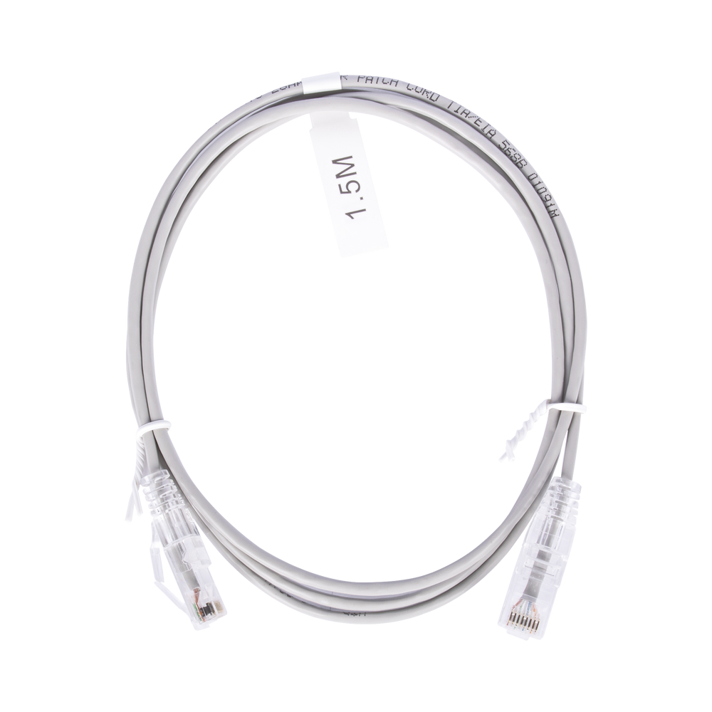 LINKEDPRO BY EPCOM LPUT6150GY28 Slim Patch Cord UTP Cat6 5 f