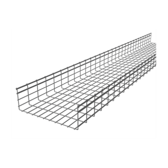 CHAROFIL CH166500EZ Wire Mesh Cable Tray up to 1321 Cat6 Cab