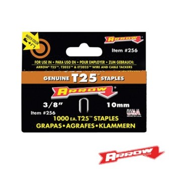 ARROW T2538  U  typle staples 3/8 . 1000 staples for ET2025.