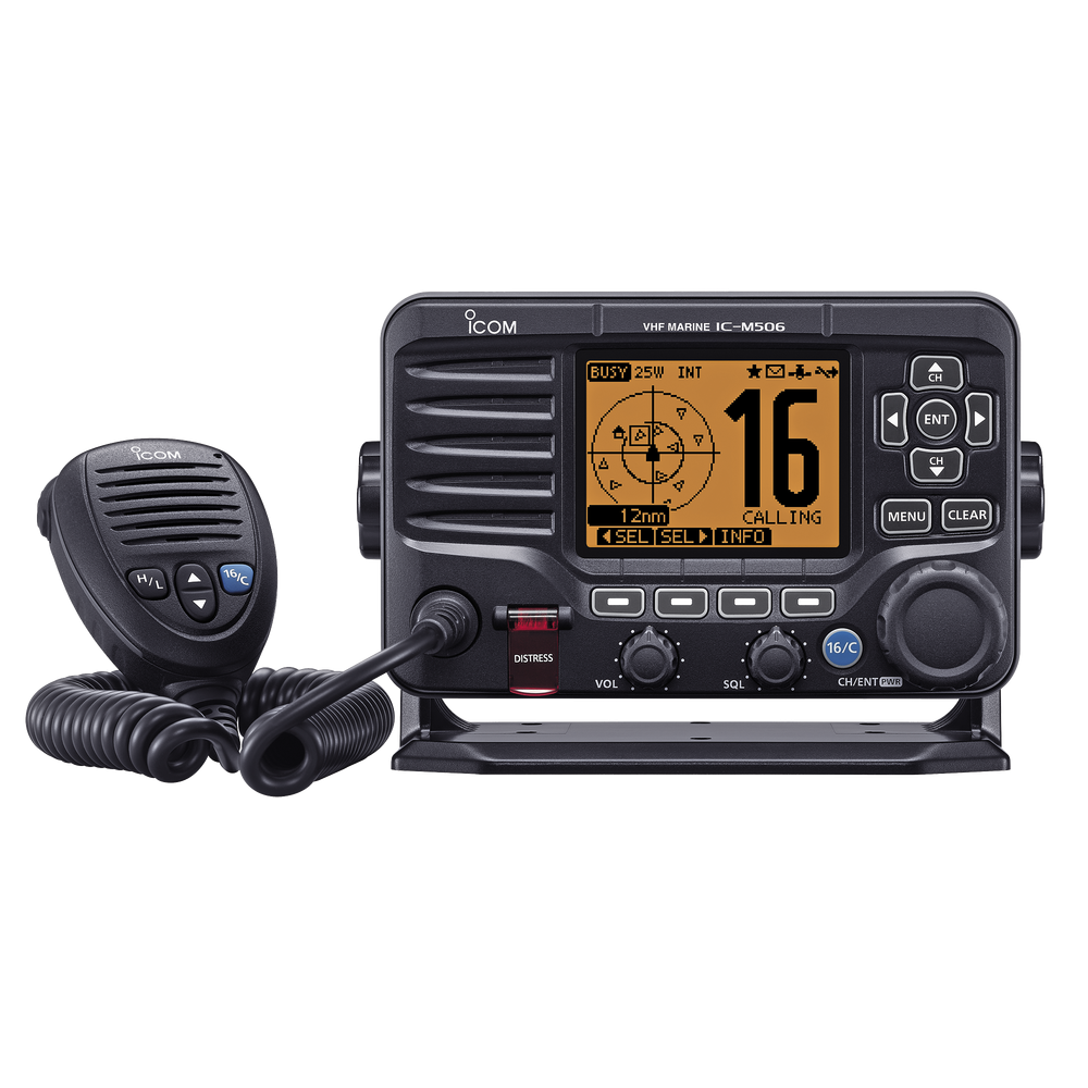 ICOM ICM50621 Mobile Marine Radio 25 W Tx:156.025-157.425MHz