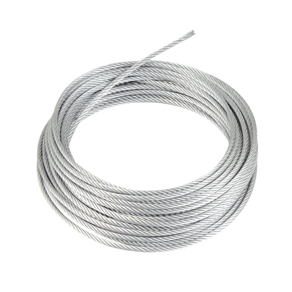 Syscom SRET635CAM15MTS 1/4  Guy Wire (remnant 15 meters) 7 B