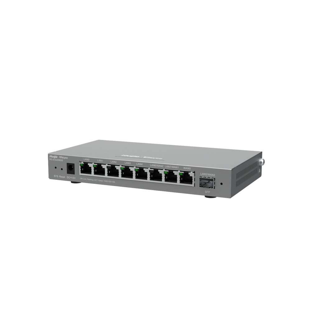 REYEE RGEG209GSUS Reyee 9-Port Gigabit Cloud Managed SFP Rou