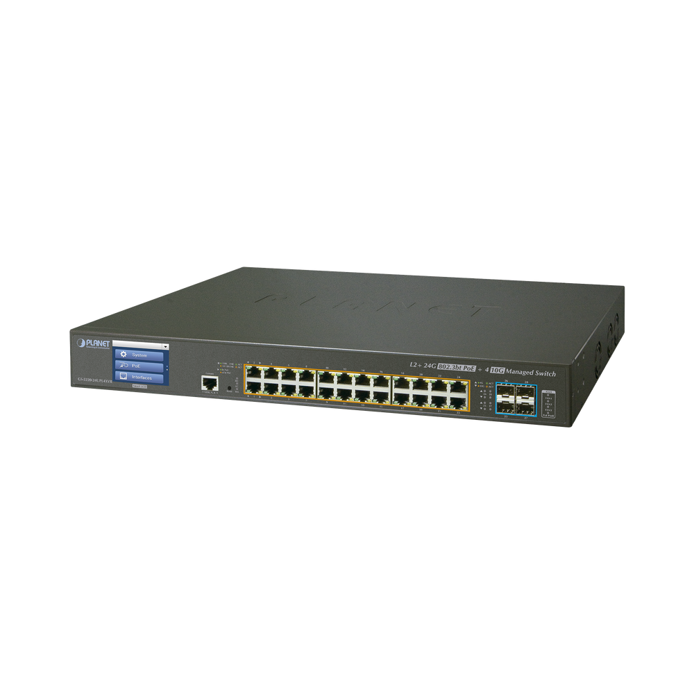 PLANET GS522024UPL4XV Switch Managed L2 24 ports Gigabit PoE