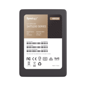 SYNOLOGY SAT5200480G 480 GB SSD Design for Synology NAS