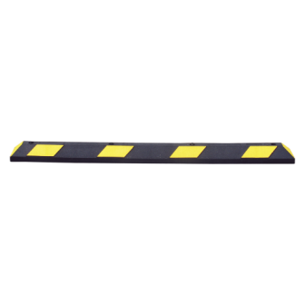 GNR 16101 Parking Bumper 6 ft (1.83m) color Black-Yellow