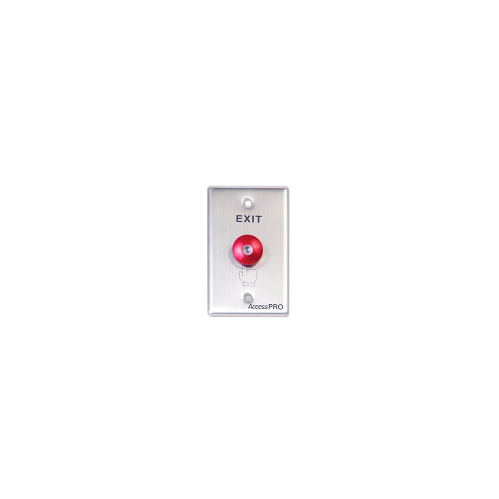 AccessPRO APBRRL Red round button with LED